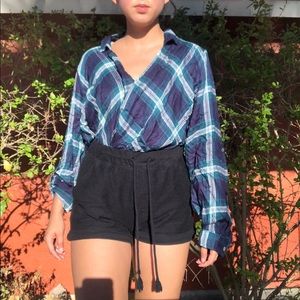 NWT: Francesca’s Plaid Shirt